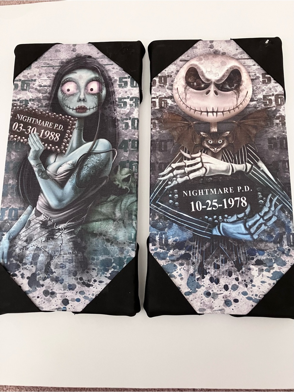 Nightmare Before Christmas Canvases